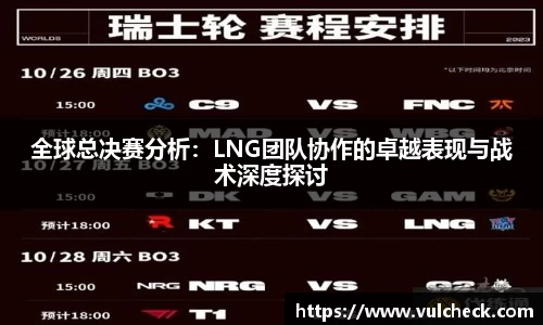 全球总决赛分析：LNG团队协作的卓越表现与战术深度探讨